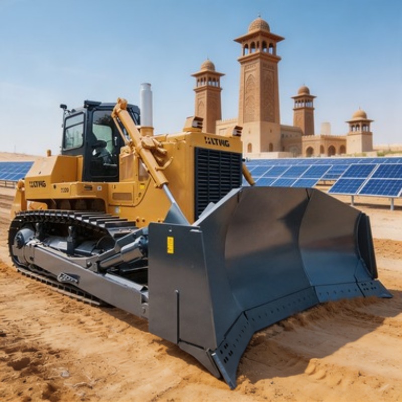Heavy Equipment Mining - 220-kilowatowy buldożer gąsienicowy SD22, maszyna do