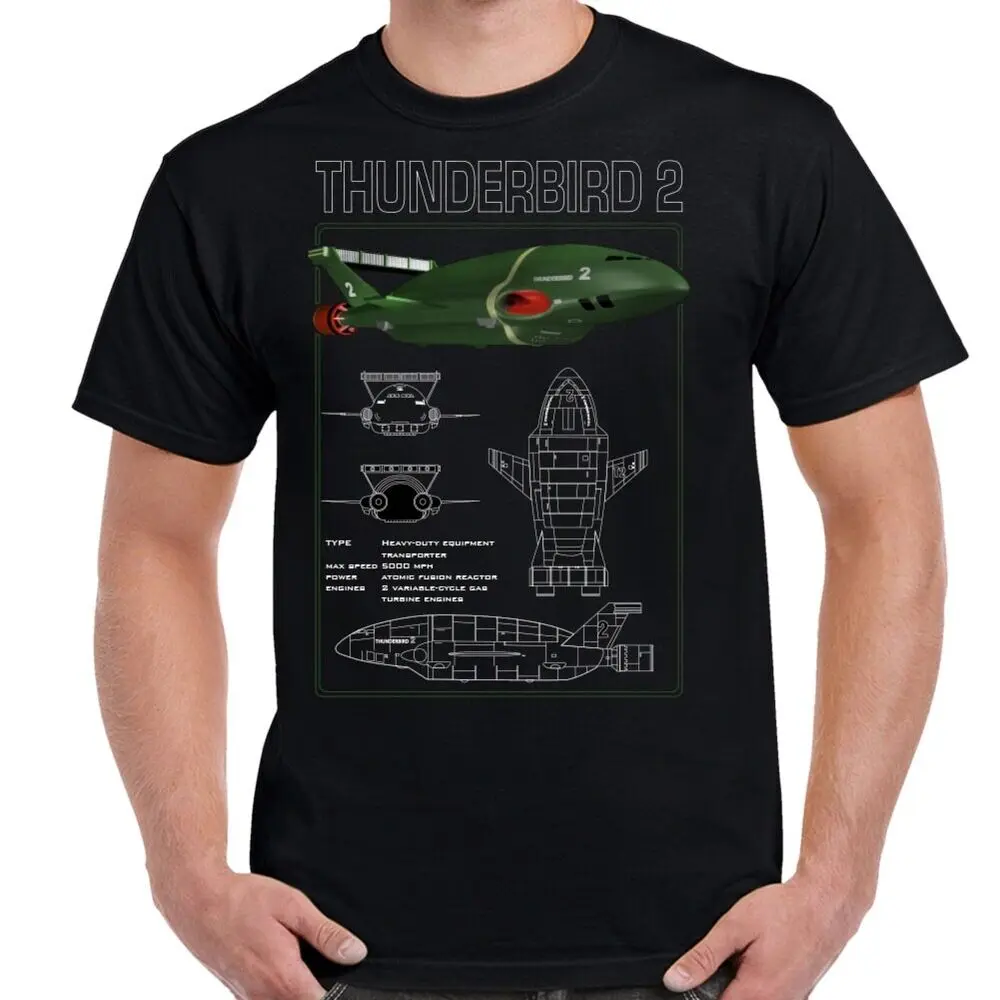 Heavy Equipment Transporter - T-shirt ze schematem Heavy-equipment Transporter Thunderbird