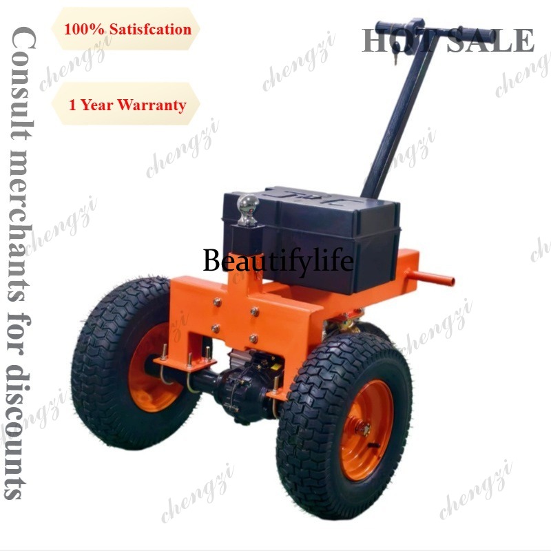 Heavy Equipment Transporter - Elektryczny traktor holowniczy M81, podnośnik do