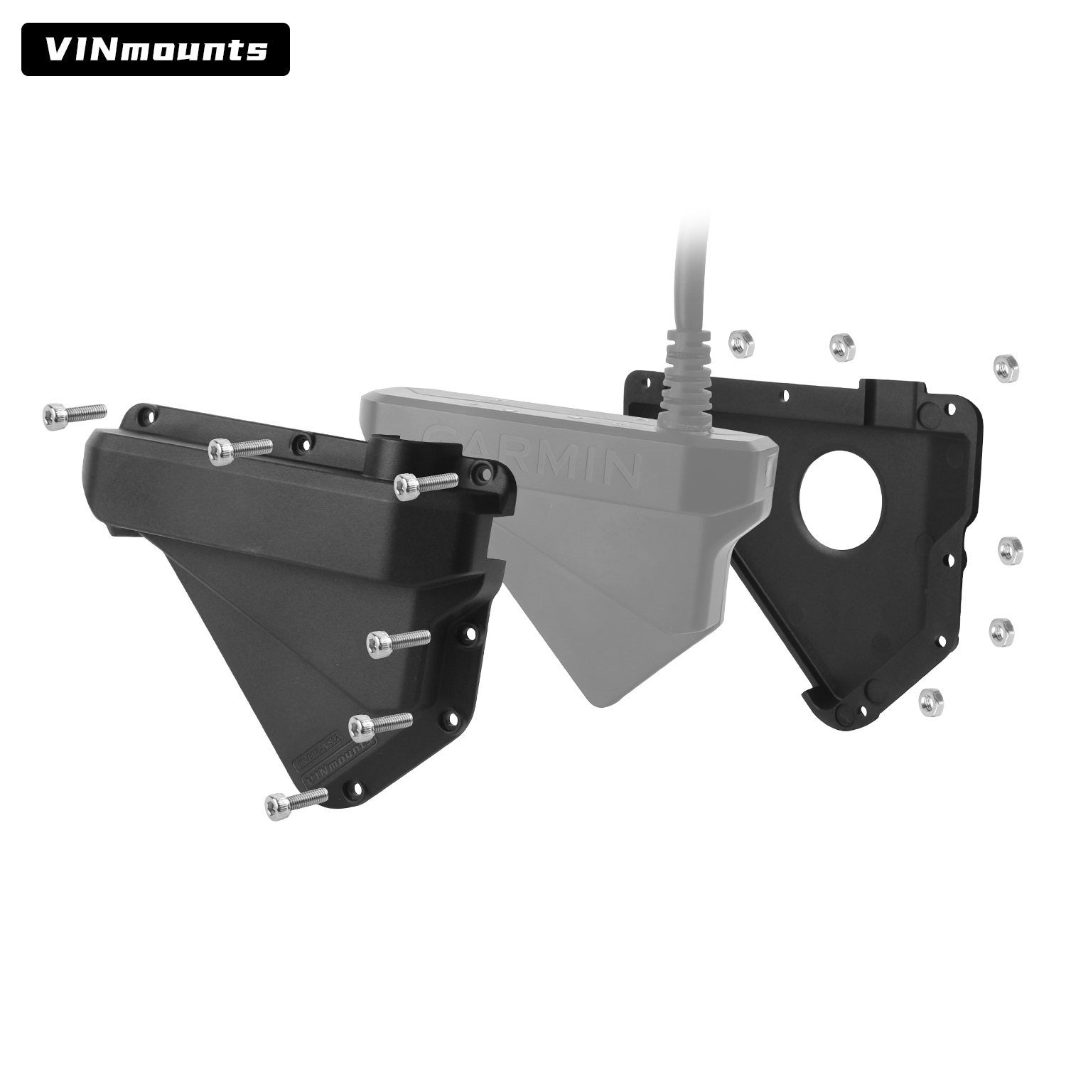 Heavy Equipment Rental - Osłona ochronna przetwornika Garmin LVS34/32 LiveScope,