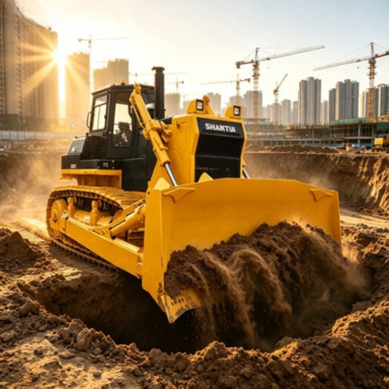 Heavy Equipment Mining - Spychacz gąsienicowy SD22, maszyna do robót
