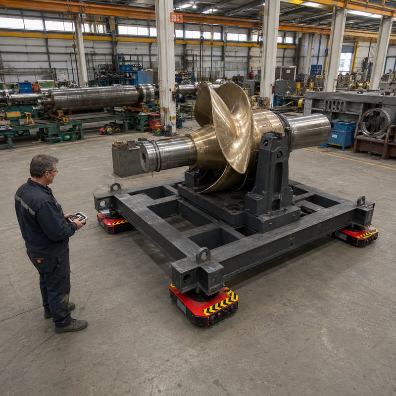 Wózek transportowy do maszyn o – Heavy Equipment Transporter recenzja i cena