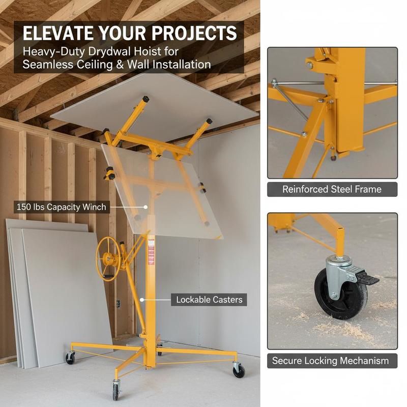 Panel Jack 11ft do montażu suf – Heavy Equipment Yellow recenzja i cena