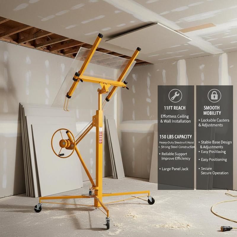 Panel Jack 11ft do montażu suf – Heavy Equipment Yellow recenzja i cena