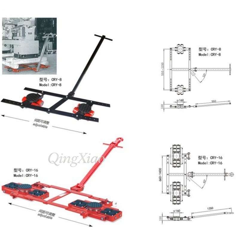 Wózek transportowy dwurzędowy  – Heavy Equipment Transporter recenzja i cena