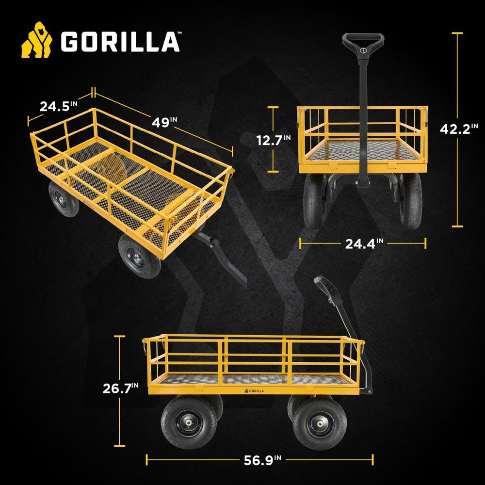 Wytrzymała, terenowa taczka og – Heavy Equipment Yellow recenzja i cena