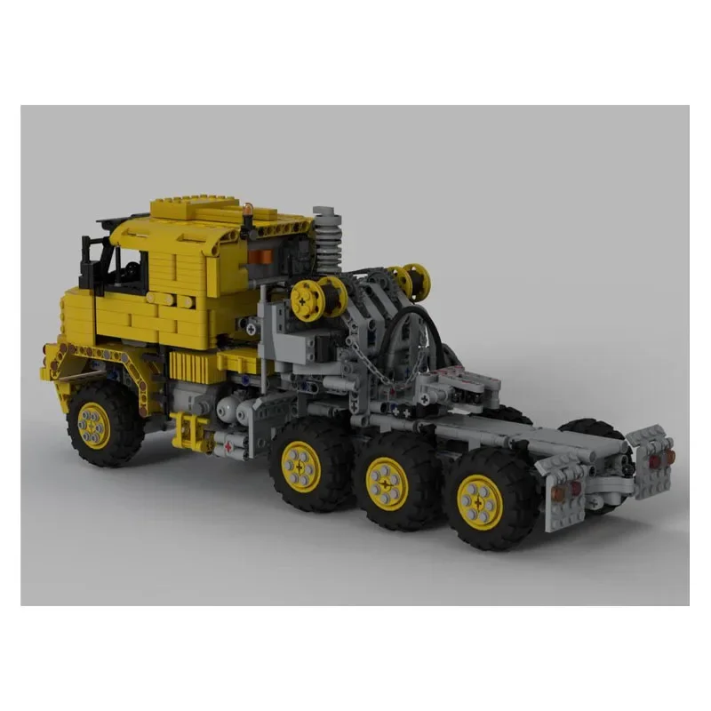 MOC-34802 Żółta Ciężarówka M10 – Heavy Equipment Yellow recenzja i cena